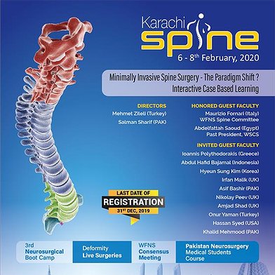 Karachi Spine 6-8th February 2020 Karachi - Pakistan