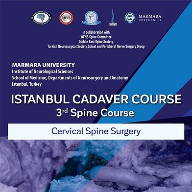 Istanbul Spine Cadaver Course 20-21 January 2024, Istanbul-Turkiye